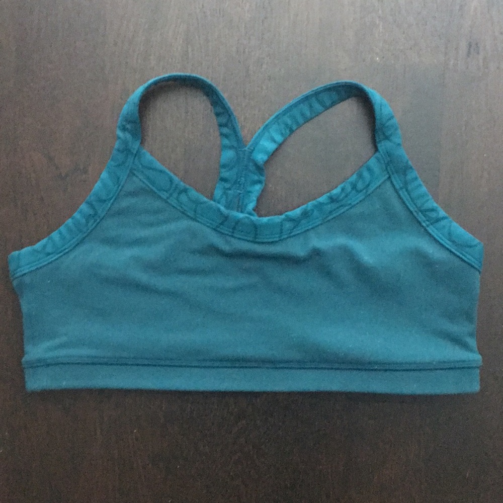 Lululemon Teal sports bra